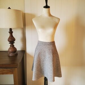 Forever 21 Heather Gray A-Line Skirt